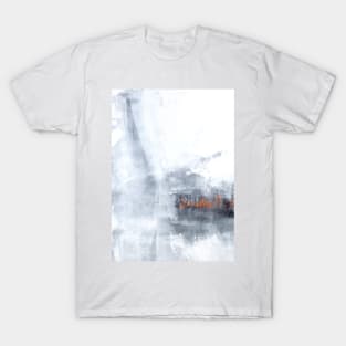 Gray abstract T-Shirt